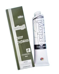 Zelcryl Acrylic Paint Titanium White – 100ml