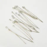 Earring Pins silver 20pce