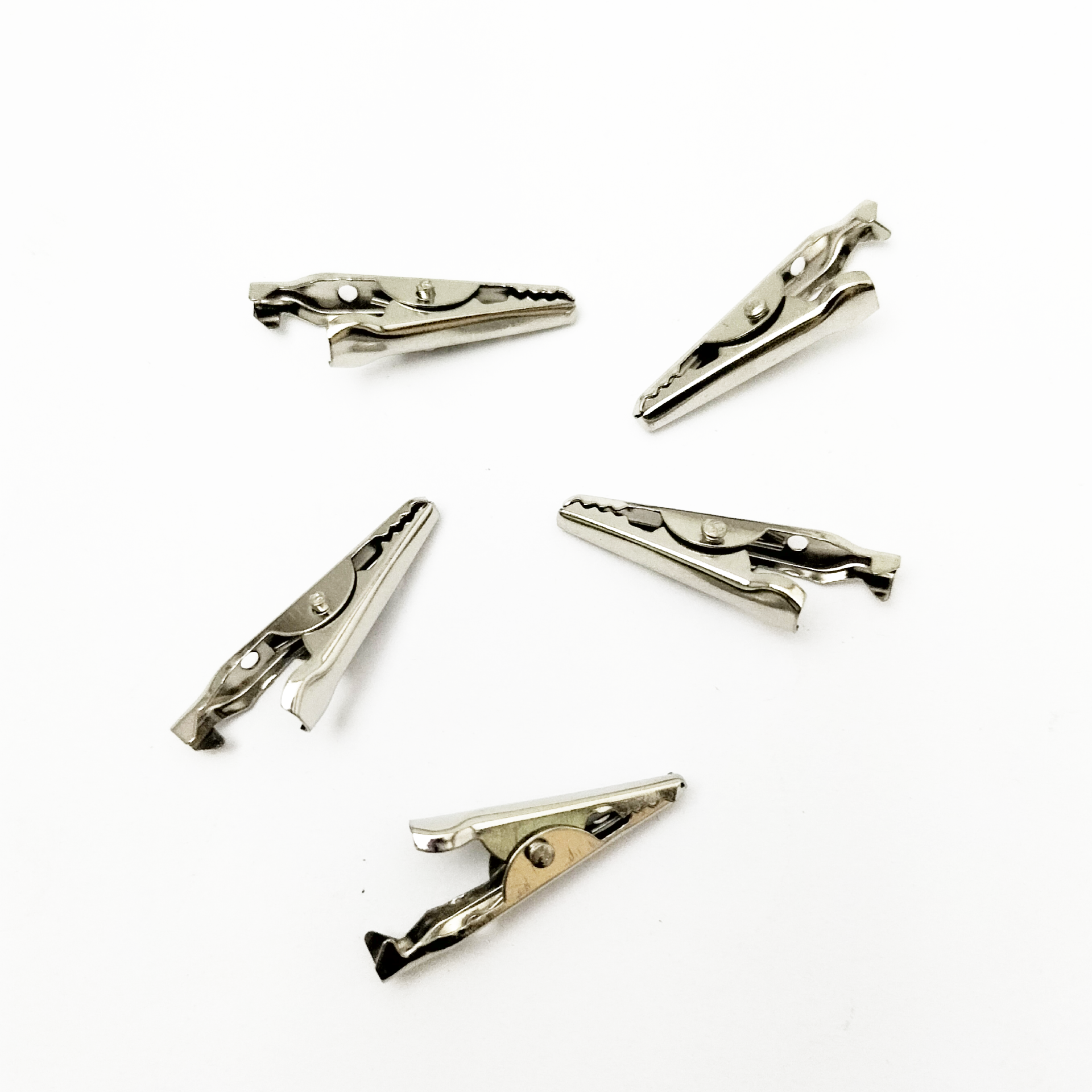 Jewellery finding Crocodile clip 3cm 5pce