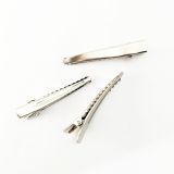 Jewellery finding Crocodile clip 5cm 3pce