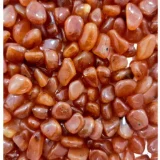 Glossy Tumbled Stones - Dark Carnelian