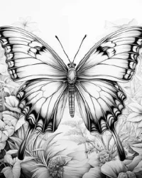 iCOLOR Colouring Board Fluttering Oasis