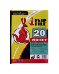 A3 20 Pocket File Display Book – Kangaroo