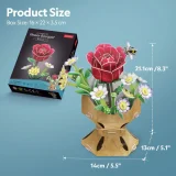 CubicFun 3D Puzzle - Rose Bouquet