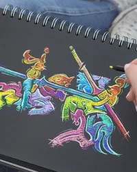 Faber-Castell Black Edition Colour Pencils 12’s