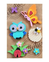 Garden 3D Foam Stickers