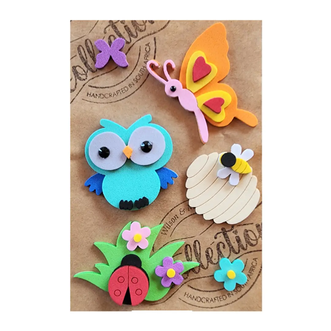 Garden 3D Foam Stickers