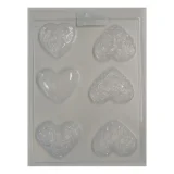 Hearts PVC - Soap Mould