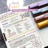 Highlighter Wallet of 4 - Metallic