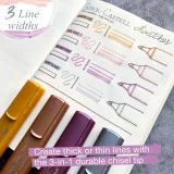 Highlighter Wallet of 4 - Metallic