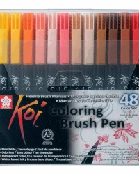 Sakura Koi Colouring Brush Pen 48 Set