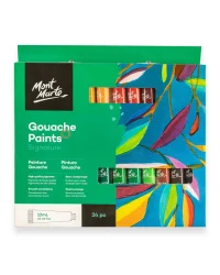 Mont Marte Gouache Set – 24 Tubes