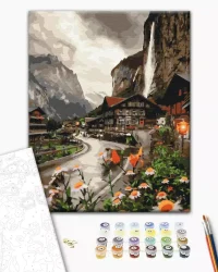 Paint by Numbers – A Town in Switzerland