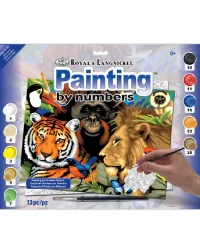 Paint by Numbers – Safari Scene