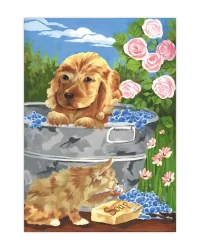 Paint by Numbers – Small Dogs Set