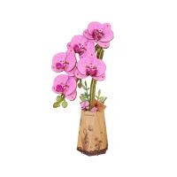 Robotime 3D Wooden Puzzle – Purple Moth Orchid