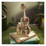 Robotime Wooden 3D Puzzle - Mechanical Cello Music Box