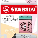 Stabilo Pastel Love Mini Highlighters