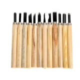 TechnoArt Wood Carving Tool Set - 12 Piece