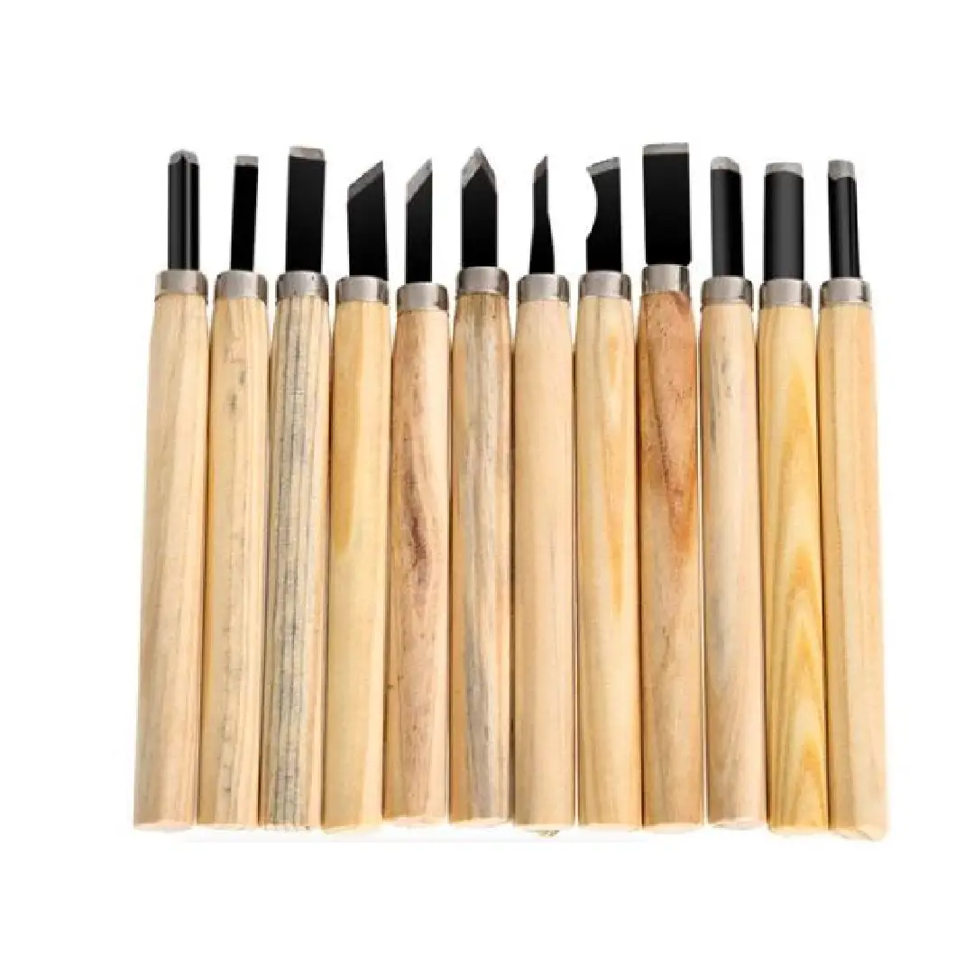 TechnoArt Wood Carving Tool Set - 12 Piece