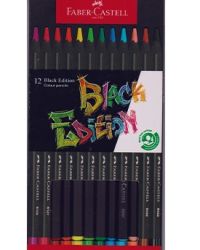 Faber-Castell Black Edition Colour Pencils 12’s