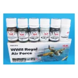 WWII Royal Air Force Acrylic Paint Set