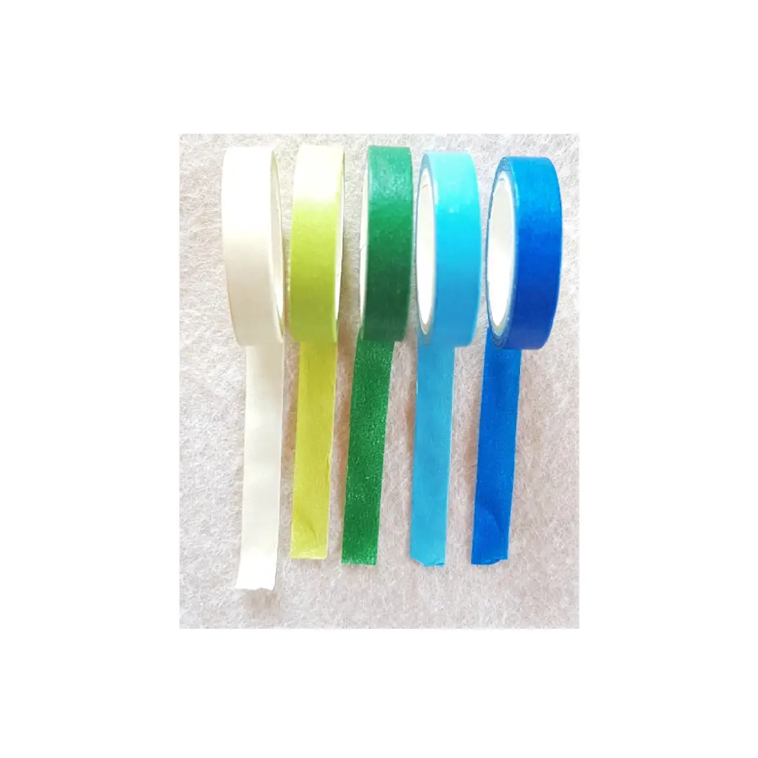 Washi Tape Dark Pastels - 8mm x 4m