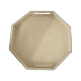 Wooden Tray Octagonal Small