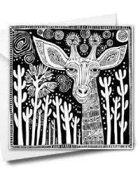 iCOLOR Colouring Gift Card Giraffes Day Out
