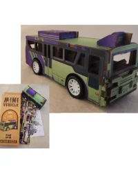 3D Wood Puzzle Kit – Bus