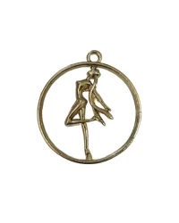Fairy Open Pendant – Gold