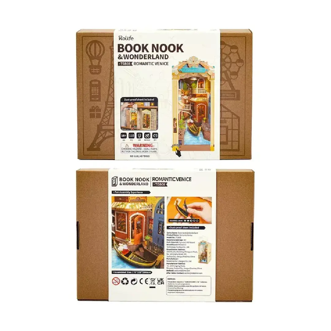 Robotime Book Nook - Romantic Venice