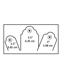 Tag Punch 3-In-1 Scalloped