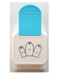 Tag Punch 3-In-1 Scalloped