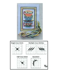 Teacups Cross Stitch Kit – W&M
