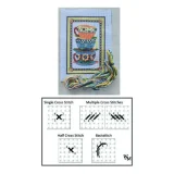 Teacups Cross Stitch Kit - W&M