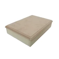 Wooden 2 Pack Cardbox with No Division