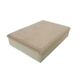 Wooden 2 Pack Cardbox with No Division