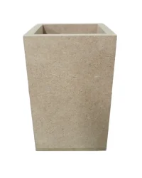 Wooden Pen Holder Cube