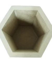 Wooden Pen Tidy Hex Shaped