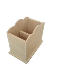 Wooden Pencil Box 2 Division