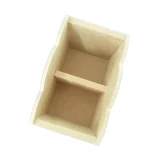 Wooden Pencil Box 2 Division