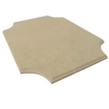 Wooden Plaque with Cut Corners