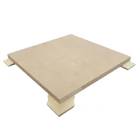 Wooden Pot Stand with Feet