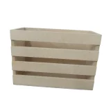 Wooden Serviette Box Slatted