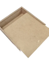 Wooden Serviette Box with Routed Sliding Lid