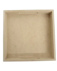 Wooden Serviette Tray Single