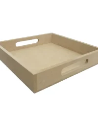 Wooden Serviette Tray Single