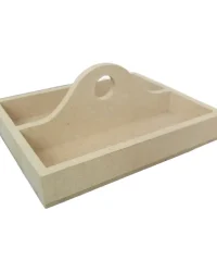 Wooden Teaspoon Tray 2 Division