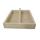 Wooden Teaspoon Tray 2 Division
